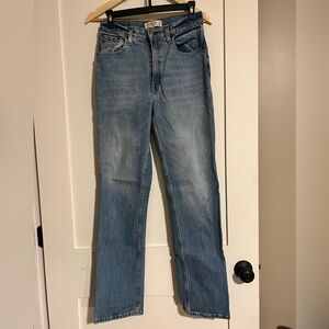 Abercrombie & Fitch Ultra High Rise Blue Jeans